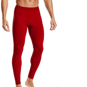 DREAMCATCHER ENTERPRISES Leggings de sport essentiels pour hommes - Séchage rapide, respirant, compression, élasthanne/polyester, taille élastique - Product Image 1