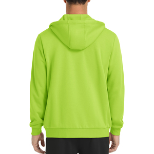 Sudadera con capucha informal de algodón con bolsillos frontales, corte regular, forro polar, precio económico para hombre, sudaderas con capucha con cremallera de alta calidad para hombre - Product Image 6