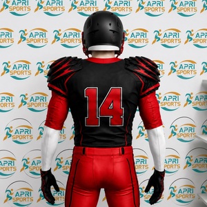 Uniforme de Fútbol Americano Personalizado con Nombre y Número del Equipo, Estilo Único, Precio al por Mayor, Uniforme de Fútbol Americano Hecho a Medida - Product Image 4