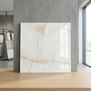 Suelo de tablones de vinilo de lujo oscuro blanco con aspecto de mármol, superficie de Coral de cristal de vinilo SPC, azulejos de estacionamiento de cerámica de 400x400mm - Product Image 4