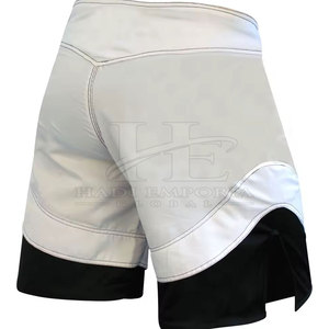 Pantalones cortos de grappling de alta calidad para hombre, tela elástica de alto rendimiento, perfectos para lucha libre, MMA y entrenamiento físico. - Product Image 5