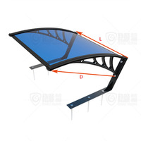 Abri de jardin en polycarbonate pour tondeuse robotisée, résistant aux UV, protection contre la pluie