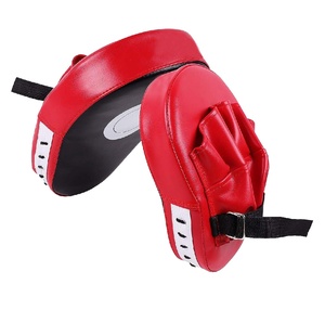 Guantes de Boxeo Personalizados Más Vendidos, Hechos a Medida en Cuero Genuino, Almohadillas de Entrenamiento de Boxeo, Almohadillas de Entrenamiento de Patadas - Product Image 1