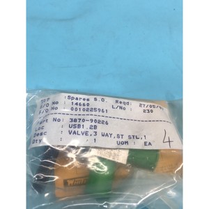 Vanne 3 voies AMAT 3870-90226, ST STI., 1/4 po VCR - Équipements et pièces semi-conducteurs de renommée mondiale chez Trusted Global - Product Image 3