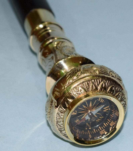 Boussole Nautique Artisanale en Laiton, Instrument de Navigation de Luxe, Boussole Décorative pour Collection Maritime, Cadeau de Voyage - Product Image 6