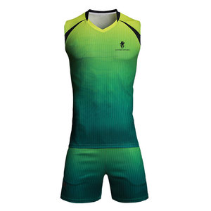 Uniforme de volley-ball confortable fabriqué au Pakistan, conçu pour une utilisation durable en salle et en extérieur. - Product Image 1