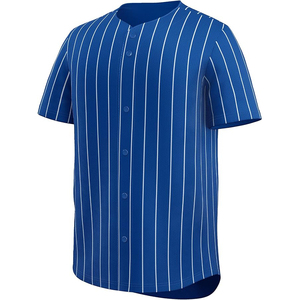 Camiseta de Béisbol Unisex con Cierre de Cremallera, Botones Reemplazables, Cremallera Completa, Personalizable, Transpirable, de Malla, Manga Corta - Product Image 3