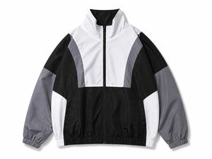 Trending Custom Windbreaker <b>Jacket</b> Personalized Embroidery Stand Collar Windproof Racer <b>Jacket</b> Sporty Style Autumn Wear - Product Image 1