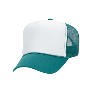 Custom Neon Yellow Fashion Trucker Mesh <b>Hat</b> Wholesale Bulk ODM Customized Snapback Cap White Foam Premium Outdoor Beach Hip Hop - Product Image 4