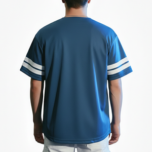 Camiseta de béisbol transpirable de alta calidad, último diseño, que absorbe la humedad, precio económico, ropa deportiva y camiseta de béisbol para exteriores. - Product Image 6