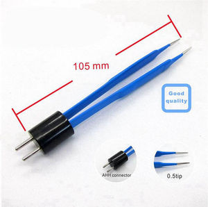 Pinzas Quirúrgicas Eléctricas Bipolares con Punta de Bayoneta, con Cable, de Acero Inoxidable, para Coagulación, Clase II, Certificación CE - Product Image 5