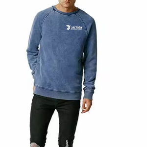 Sudaderas Básicas con Logotipo Personalizado para Hombre, Diseño Moderno, Transpirables, Lavadas al Ácido - Product Image 5