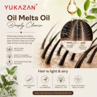 Yukazan Balancing Shampoo Oil 500ml Pengontrol Minyak Kulit Kepala Peningkat Volume Rambut Minyak Biji Camellia Organik Moonlight Rive Terkonsentrasi