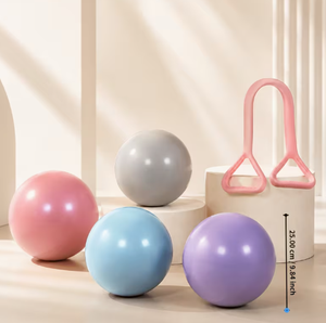 HAWK SPORTS INDUSTRIES Mini Balón de Yoga de 4.9 Pulgadas, PVC Antideslizante, Balón de Estabilidad con Bomba para Pilates, Yoga, Entrenamiento del Core, Ejercicio para Adultos - Product Image 5