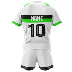 Camiseta de Rugby con Logotipo Personalizado, Diseño Azul, Talla Grande, Poliéster, Secado Rápido, Transpirable, Absorbe la Humedad, Alta Calidad, Unisex, Venta al Por Mayor - Product Image 6