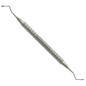 Herramienta manual premium de acero inoxidable para extracción de caries y desechos, tipo cuchara, para restauraciones periodontales. - Product Image 3