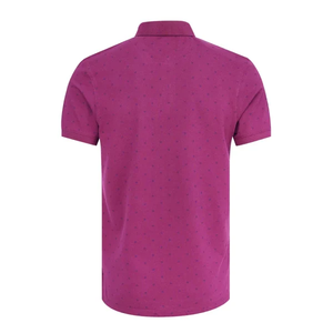 เสื้อโปโลพิมพ์ลายศิลปะชนพื้นเมืองสำหรับผู้ชาย แขนสั้น สวมใส่สบาย ระบายอากาศได้ดี ผลิตจากผ้าโพลีเอสเตอร์ถัก - Product Image 3