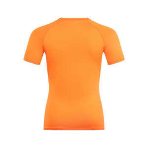 T-shirt de performance optimisé pour hommes – Vêtement professionnel en gros – T-shirt uni à col contrastant pour hommes - Product Image 5