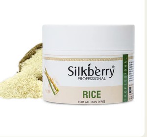 Gommage Visage Exfoliant et Éclaircissant au Riz Silkberry Professionnel avec Vitamine C – Élimination des Peaux Mortes et Revitalisant pour une Peau Éclatante - Product Image 1