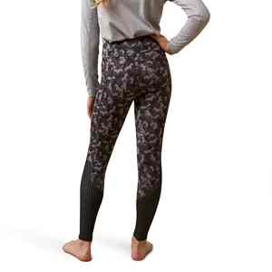 Pantalones de equitación con agarre superior y bolsillos con cremallera, pantalones elásticos para competición, pantalones de equitación con estampado. - Product Image 3