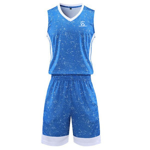 Nouveaux maillots et shorts de basket-ball, tissu respirant et à séchage rapide, adaptés à l'entraînement et aux matchs - Product Image 1