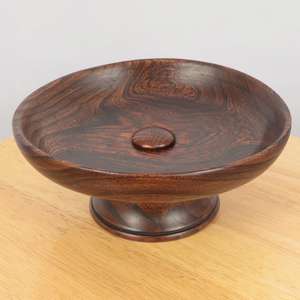 Bol en bois d'acacia naturel pour servir des salades, des pâtes, des desserts, des collations et comme vaisselle de luxe pour restaurants par AALIYAN IMPEX - Product Image 6