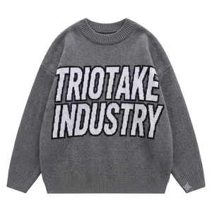 Maglione Lavorato a Maglia Personalizzato OEM 2026 con Logo, Popolare, da Uomo, Designer, Streetwear, Moda - Prodotto da TRIOTAKE INDUSTRY - Product Image 1