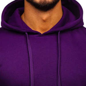 Sudaderas con capucha para hombre de color sólido, transpirables, de corte holgado, con bordado 3D, las más vendidas, de Pakistán. - Product Image 4