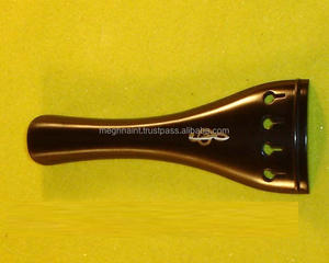 Cordier de violon Meghna International en ébène noir avec selle en ébène pour débutants et apprenants de musique, modèle MEG-OO4 - Product Image 3