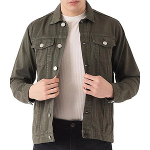 Chaqueta de Mezclilla para Hombre de Primera Calidad, Ropa Abrigada de Invierno, Tejido Cómodo, Chaqueta de Invierno para Adultos - Product Image 1