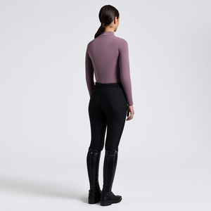 High Quality 4way Stretch Horse Riding Equestrian Shirt Top <b>Base</b> <b>Layer</b> Competition Show Shirt Polo in Soft Feel Technical Fabric - Product Image 6