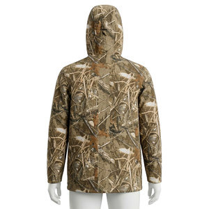 New Arrival Men Camouflage Jungle Print Design <b>jacket</b> Long Sleeve Casual Outdoor Streetwear Tactical Camouflage Hooded <b>Jacket</b> - Product Image 2