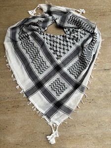 NEW BOTH SIDE DESIGN REVERSIBLE ORIGINAL PATTERN ARAFAT PALESTINIAN SCARF SHEMAGH YASHMAGH GHUTRA HEAD GHAZA MENS MUSLIM - Product Image 6