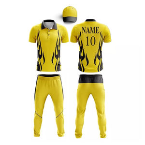 Vêtements de cricket personnalisés pour hommes et femmes, qualité supérieure, 100 % polyester, sublimation, faible MOQ, fabrication au Pakistan. - Product Image 1