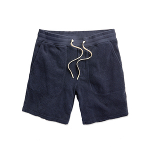 Shorts de sport décontractés pour hommes en coton et polaire avec cordon de serrage, idéaux pour l'été et la plage – Vente en gros et personnalisation - Product Image 6