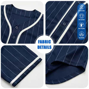 Créez Votre Propre Marque : Maillots de Baseball et de Softball Personnalisés pour Hommes avec Logo d'Équipe, T-shirts à Manches Courtes, Maillots de Baseball Oversize - Product Image 5