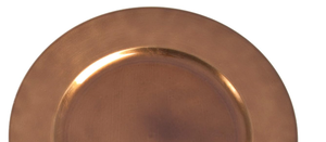 Assiettes de présentation de luxe marron de qualité supérieure avec couleurs et dimensions personnalisables pour hôtels, taille 12 pouces - Product Image 4