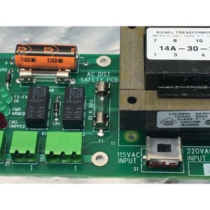Carte PCB Brooks BM28100/E, contrôle de sécurité AC Dist, 151325 - Équipements et pièces semi-conductrices d'occasion fiables à l'échelle mondiale chez - Product Image 4