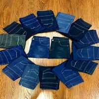 Jean en denim délavé coupe slim et droite pour homme, taille haute, en coton, style décontracté automne, tissu tissé mi-lourd