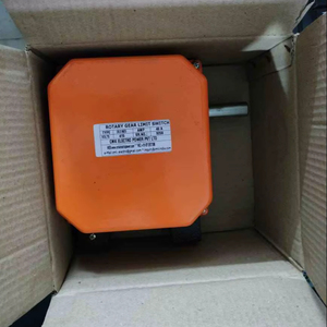 Interrupteur de fin de course à engrenages rotatifs 60 2Al 60 1 rapport de vitesse 2 contacts boîtier en aluminium interrupteurs à bouton-poussoir industriels OEM - Product Image 2
