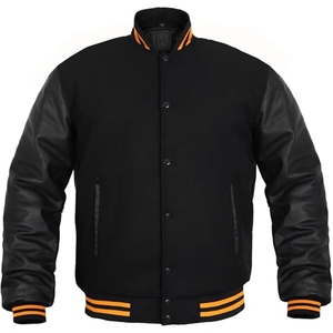 Chaqueta Varsity Premium Personalizada, Chaqueta Letterman al por Mayor, Chaqueta Bomber de Béisbol OEM, Chaqueta Deportiva Universitaria para Hombre - Product Image 2
