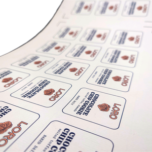 <b>Art</b> Paper Label <b>Textured</b> Sticker Wine Labels Logo Printing - Product Image 6