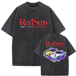 Camiseta Premium de Algodón Estilo Urbano con Gráfico de Pez Japonés, Corte Oversize, Fabricante de Marca Personalizada - Product Image 5