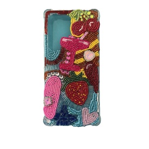 Funda para Teléfono Móvil Bordada a Mano con Cuentas, Motivos Florales Elegantes, Cuentas Decorativas de Primera Calidad, NOVA STAR CRAFT NSC08810 - Product Image 1