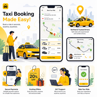 Desarrollo de Aplicaciones Móviles para Reserva de Taxis, Panel de Administración, Rastreo en Vivo, Gestión de Viajes, Android para Plataforma, Internet, Linux, MAC