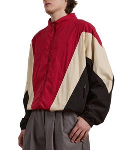 Chaqueta cortavientos de nailon transpirable, forro de malla de bloque de Color personalizado, chaqueta cortavientos ligera, chaqueta de talla grande para ropa de calle - Product Image 4