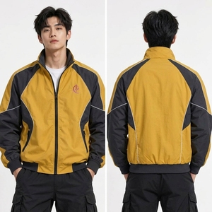 Veste coupe-vent pour homme, de haute qualité, légère, respirante, imperméable, coupe-vent, hiver, à capuche, réversible, séchage rapide - Product Image 6