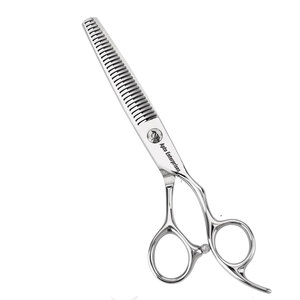 Ciseaux à effiler professionnels pour la coupe de cheveux, 6 pouces, sans soudure, pour barbier, ciseaux texturisants, ciseaux de mélange - Product Image 4