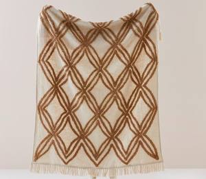 Mantas Tejidas con Diseño Nuevo, Hechas a Mano, Ecológicas, con Estampado Cómodo, Estilo Bohemio - Product Image 1