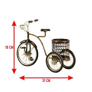Bicicleta en Miniatura Clásica, Modelo de Metal Decorativo, Bicicleta Decorativa de Hierro, Clásica Vintage Hecha a Mano - Product Image 1